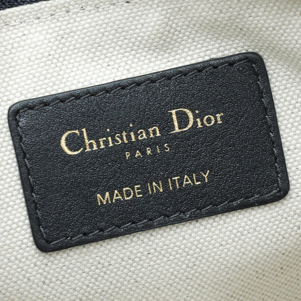 Christian Dior Navy Blue Oblique Dior Travel Kit