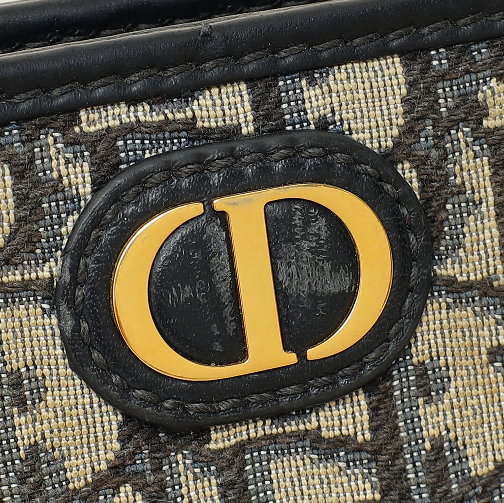 Christian Dior Bicolor Oblique 30 Montaigne Dea Pouch