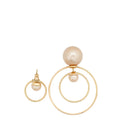 Christian Dior Tribales Circle Drop Earrings