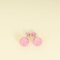 Christian Dior Pink Tribale Earrings