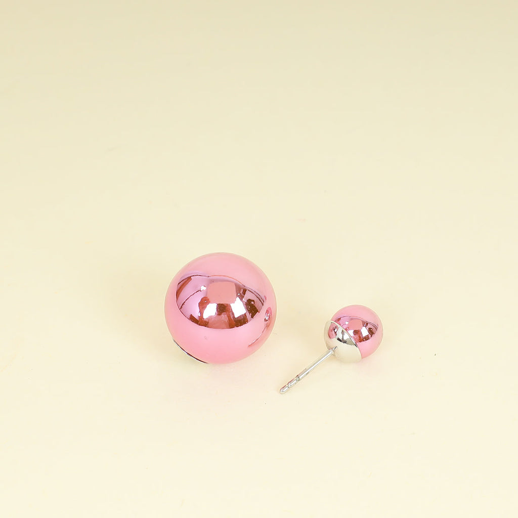 Christian Dior Pink Tribale Earrings