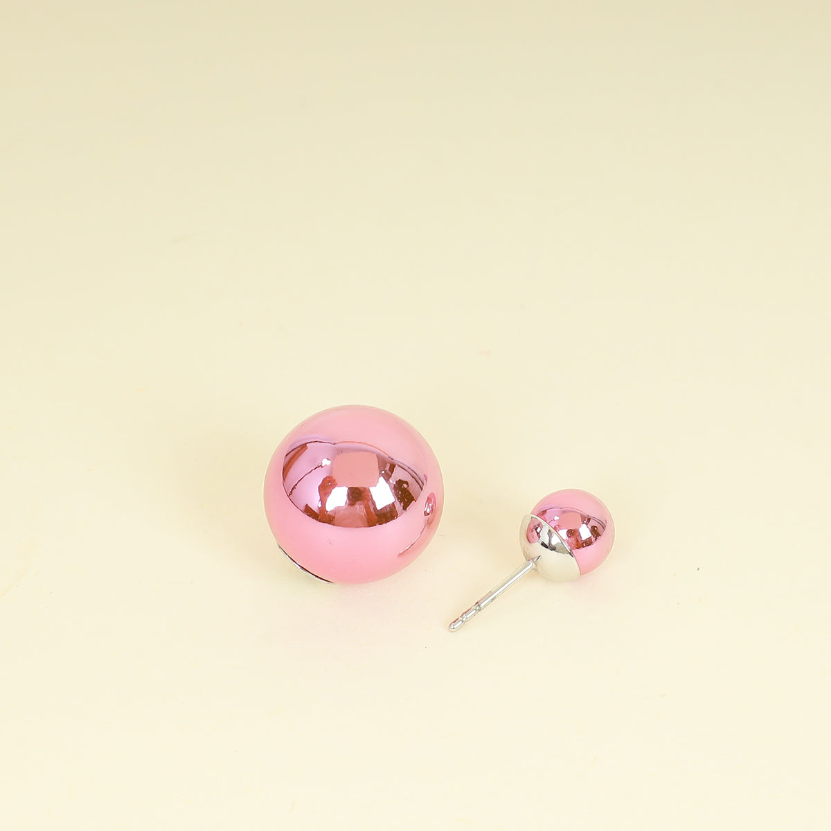 Christian Dior Pink Tribale Earrings