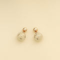 Christian Dior Bicolor Metal Mise En Dior Tribal Earrings