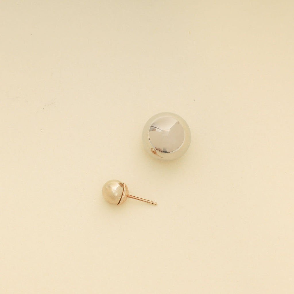 Christian Dior Bicolor Metal Mise En Dior Tribal Earrings