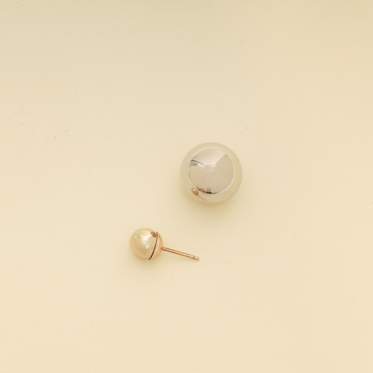 Christian Dior Bicolor Metal Mise En Dior Tribal Earrings