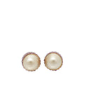 Christian Dior Bicolor Mise En Dior Pearl w/ Crystal Earrings