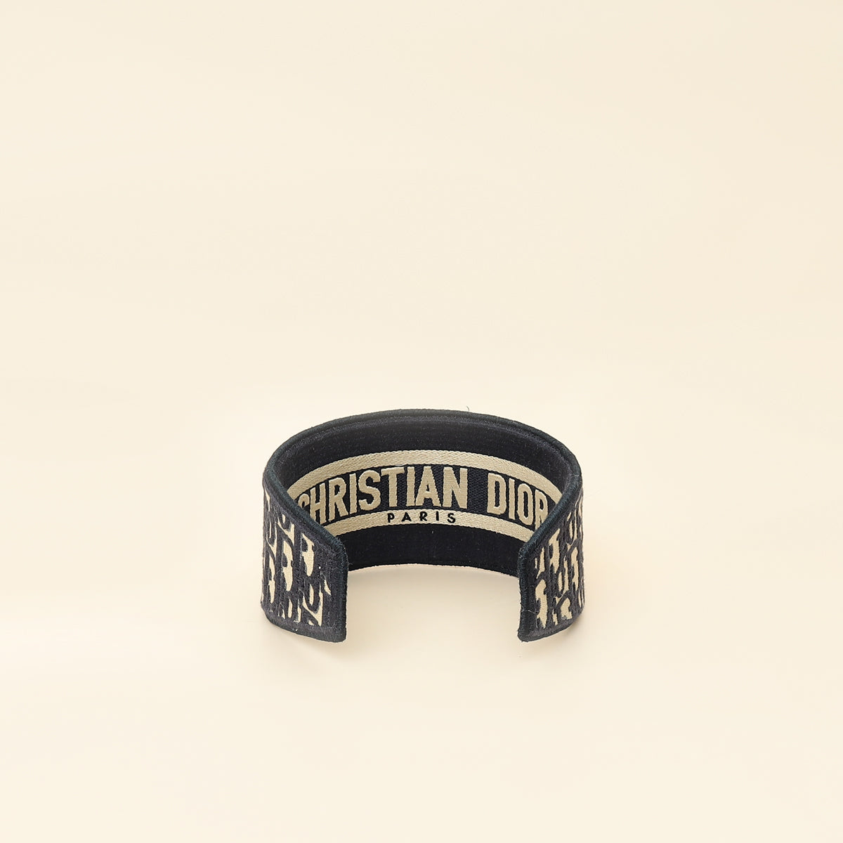 Christian Dior Blue Oblique Headband