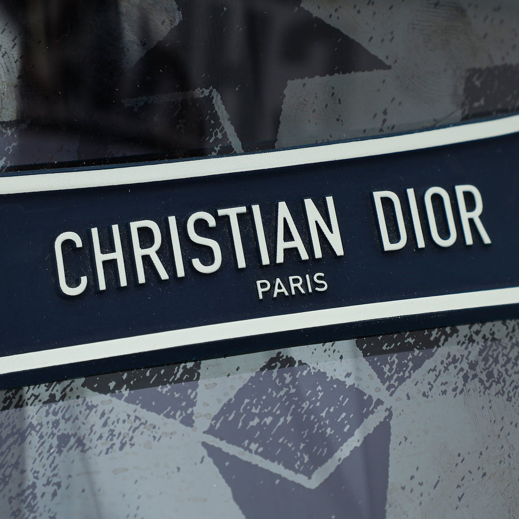 Christian Dior Navy DiorClub V1U Star Visor