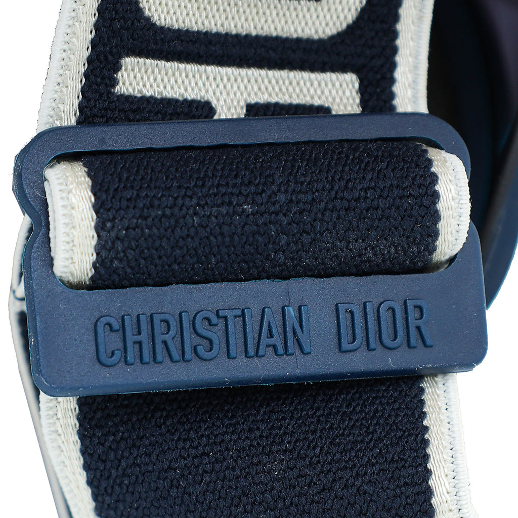 Christian Dior Navy DiorClub V1U Star Visor