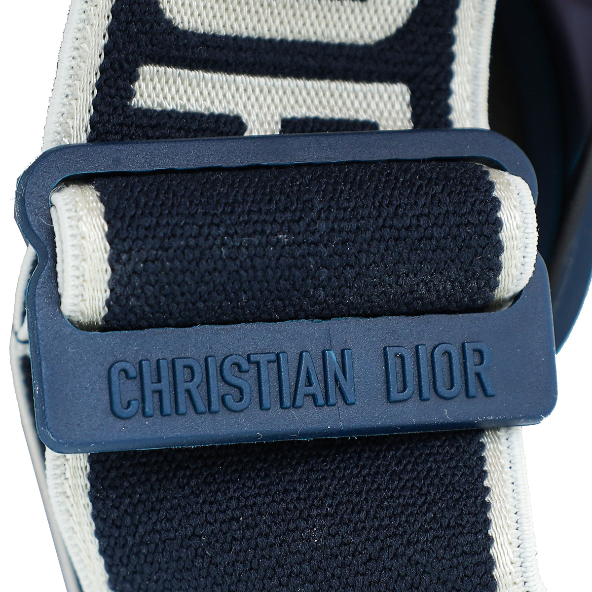 Christian Dior Navy DiorClub V1U Star Visor