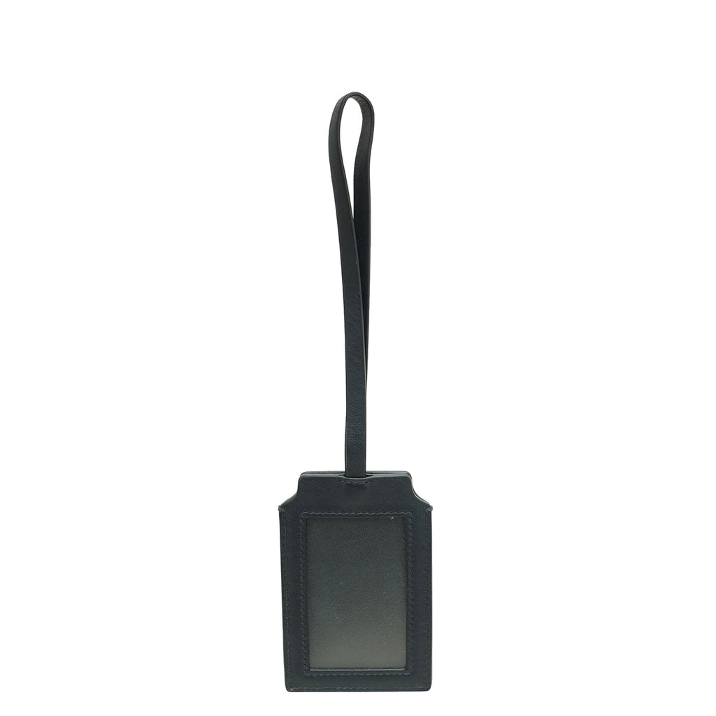 Christian Dior Navy Blue Oblique Luggage Tag