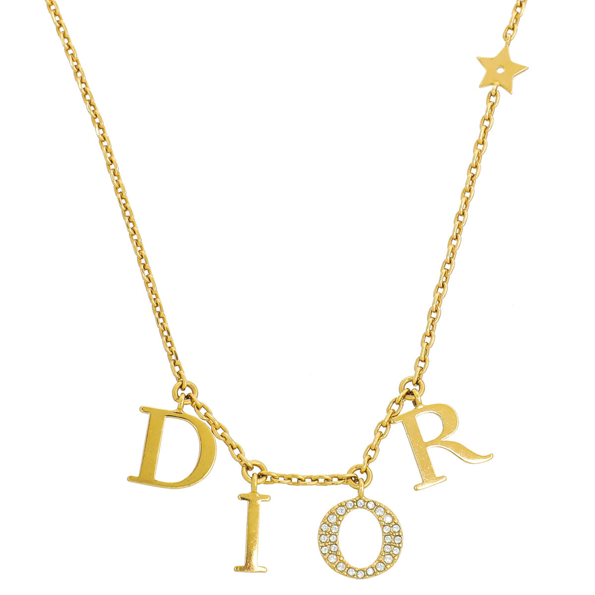 Christian Dior Gold DIO(R)evolution Necklace
