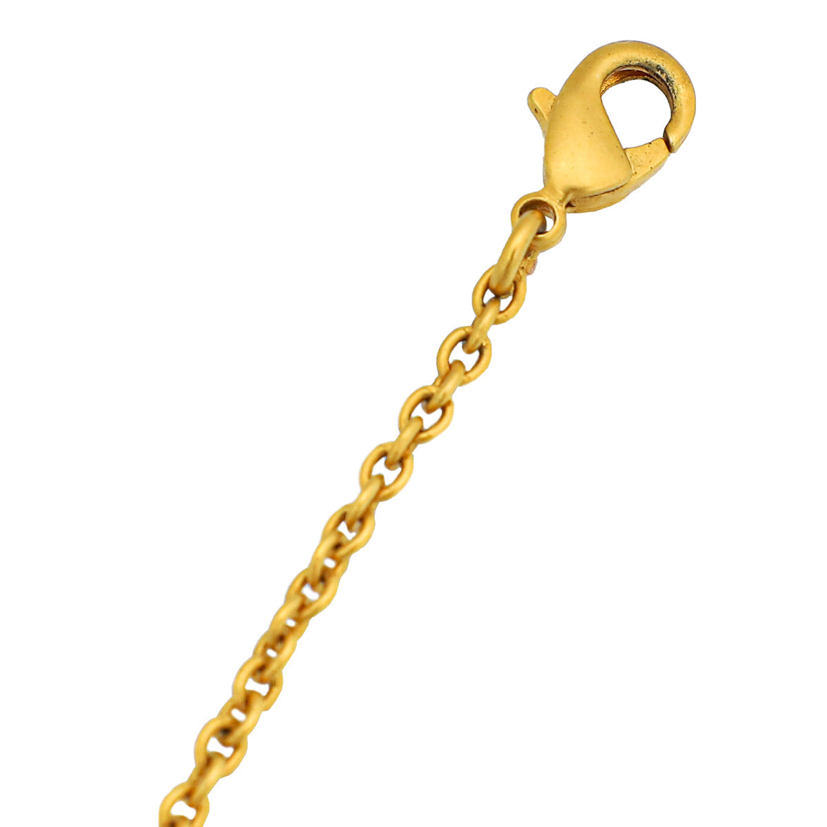 Christian Dior Bicolor Animal Pearl Bead Embellished Long Necklace
