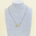 Christian Dior Gold Tribales Cannage Pendant Necklace