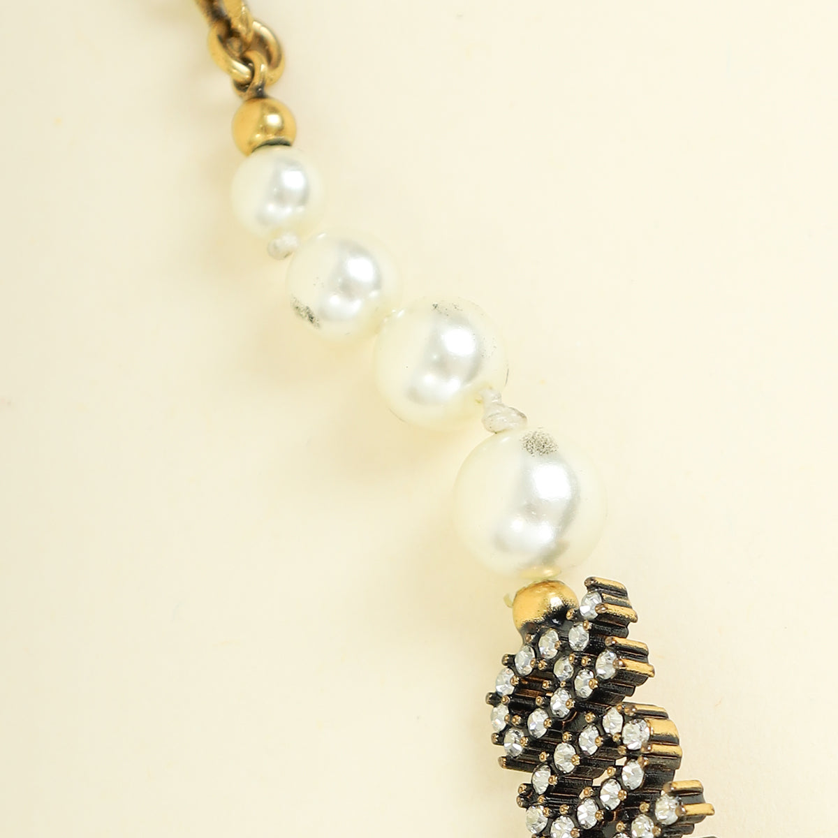 Christian Dior Ivory J'ADIOR Pearl Necklace