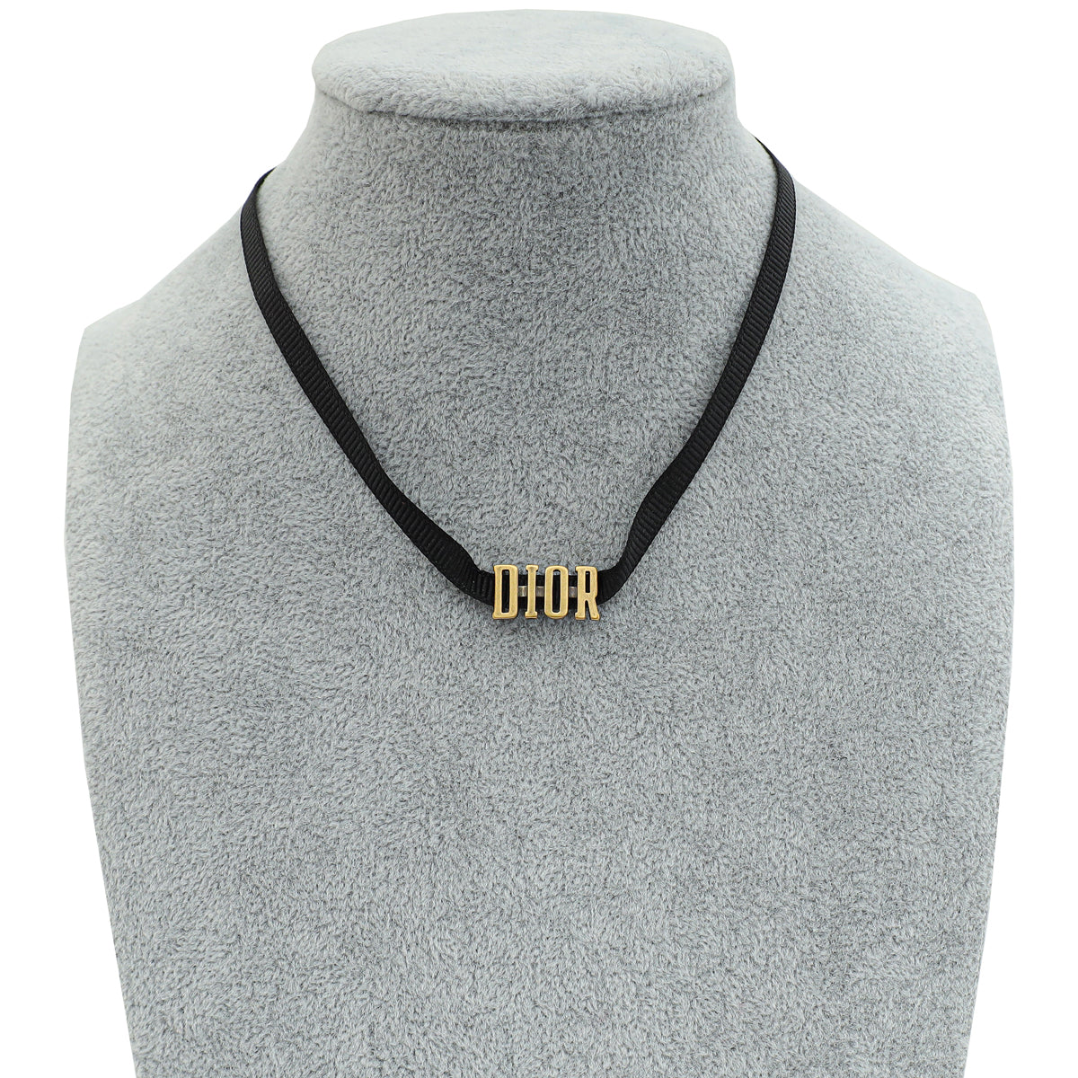 Christian Dior Gold J'adior Choker Necklace