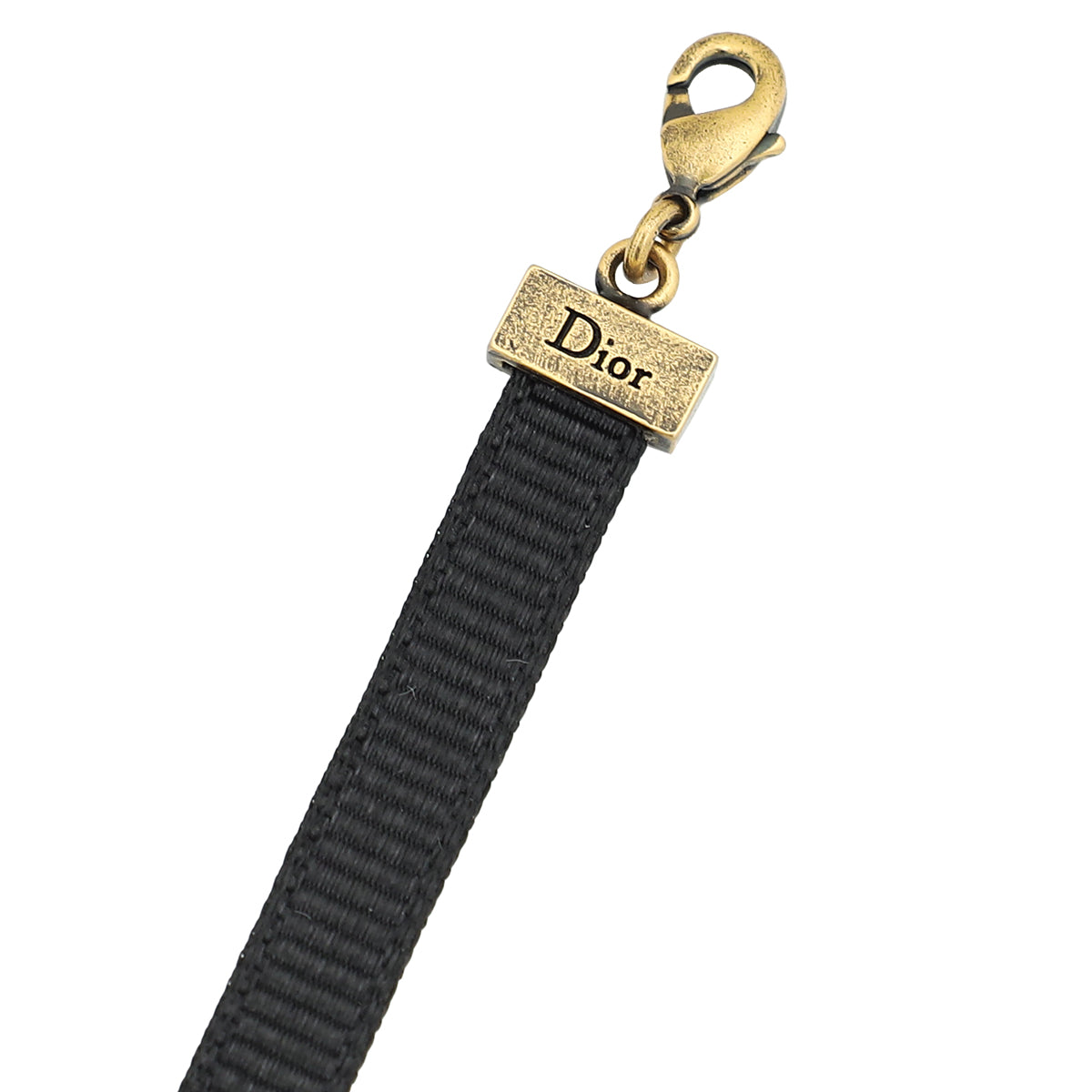 Christian Dior Gold J'adior Choker Necklace