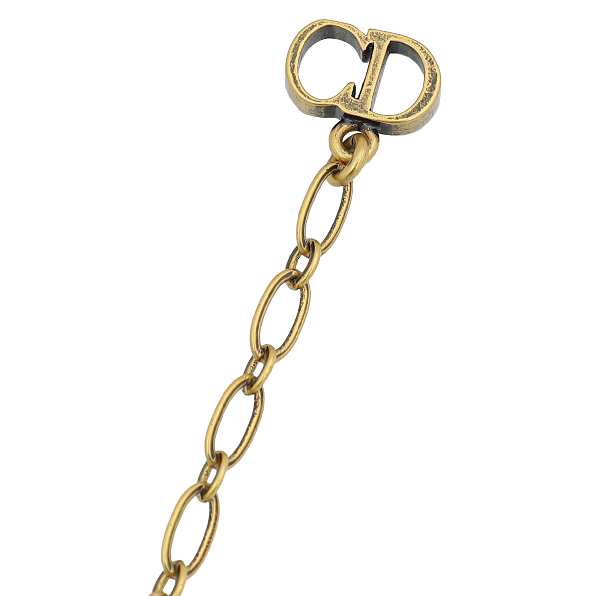 Christian Dior Gold J'adior Choker Necklace