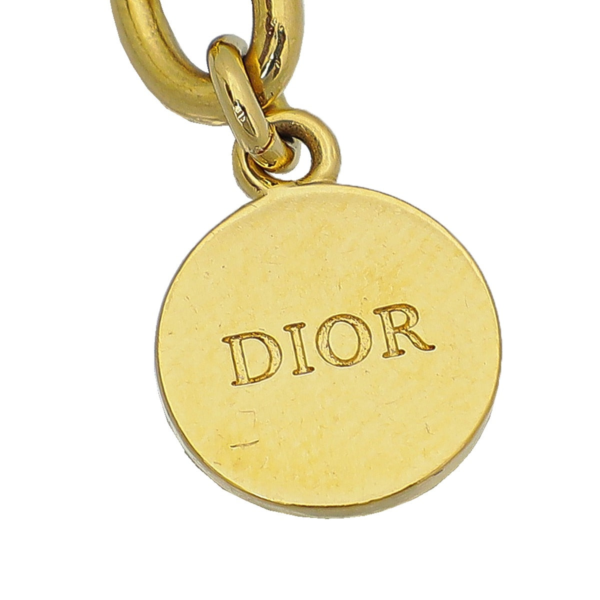 Christian Dior Gold Finish Danseuse Etoile Choker Necklace