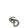 Christian Dior Ruthenium CD Beads Ring X/55