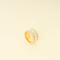 Christian Dior Gold "Night Code" Ring