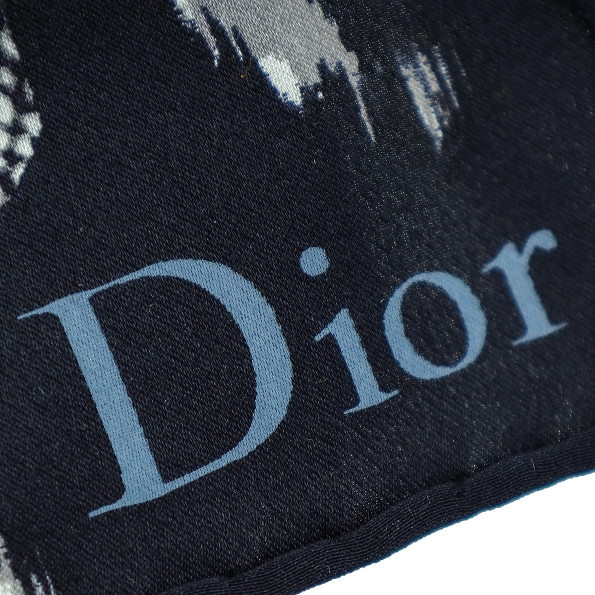Christian Dior Tricolo Floral Print Silk Square Scarf