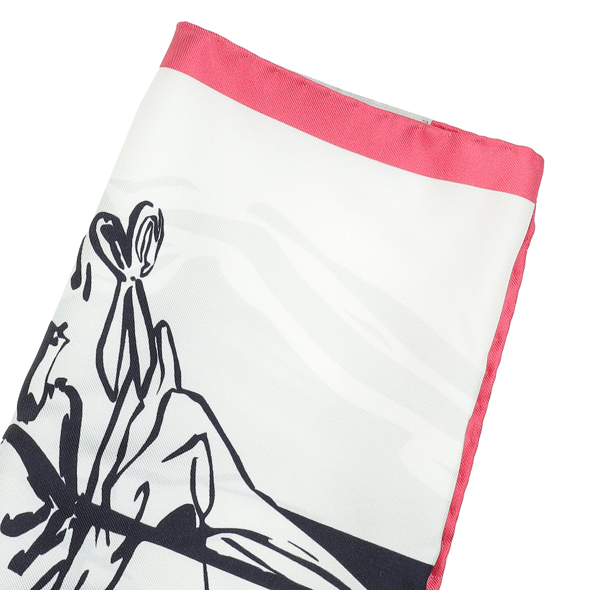 Christian Dior Multicolor Print Silk Scarf 50