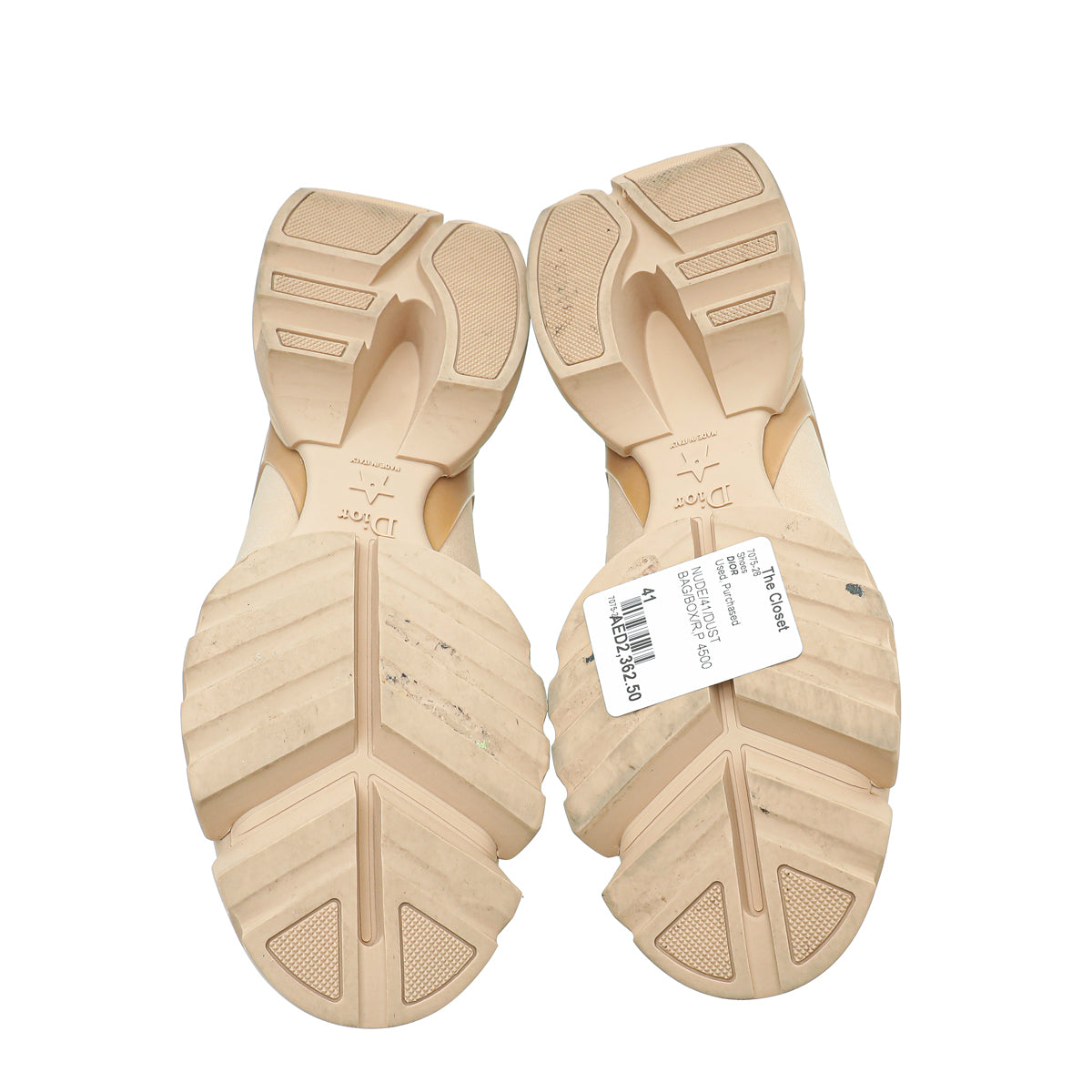 Christian Dior Nude D Connect Technical Fabric Sneaker 41
