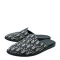 Christian Dior Navy Blue Oblique Indior Mules 40