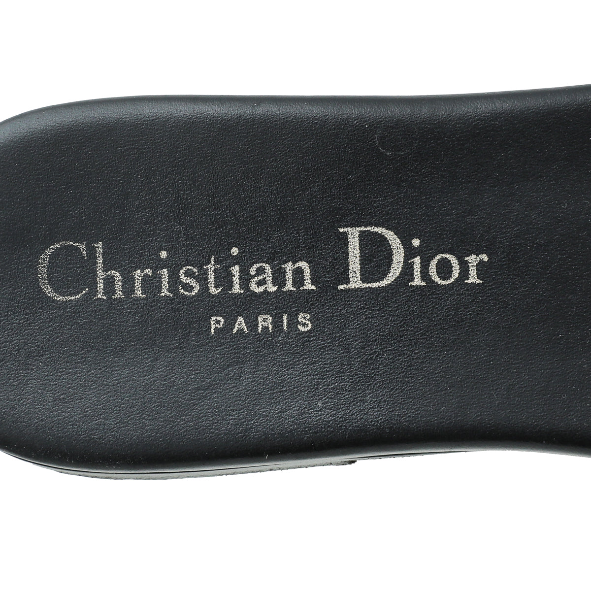 Christian Dior Navy Blue Dway Technical Fabric Sandal 36