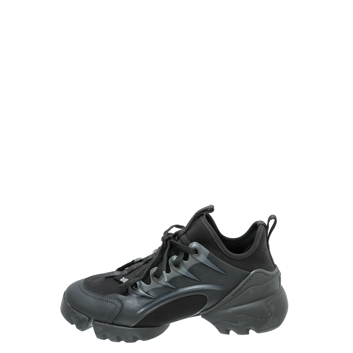Christian Dior Black D-Connect Technical Fabric Sneaker 37.5
