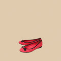 Christian Dior Bicolor Cannage Bow Ballet Flats 38