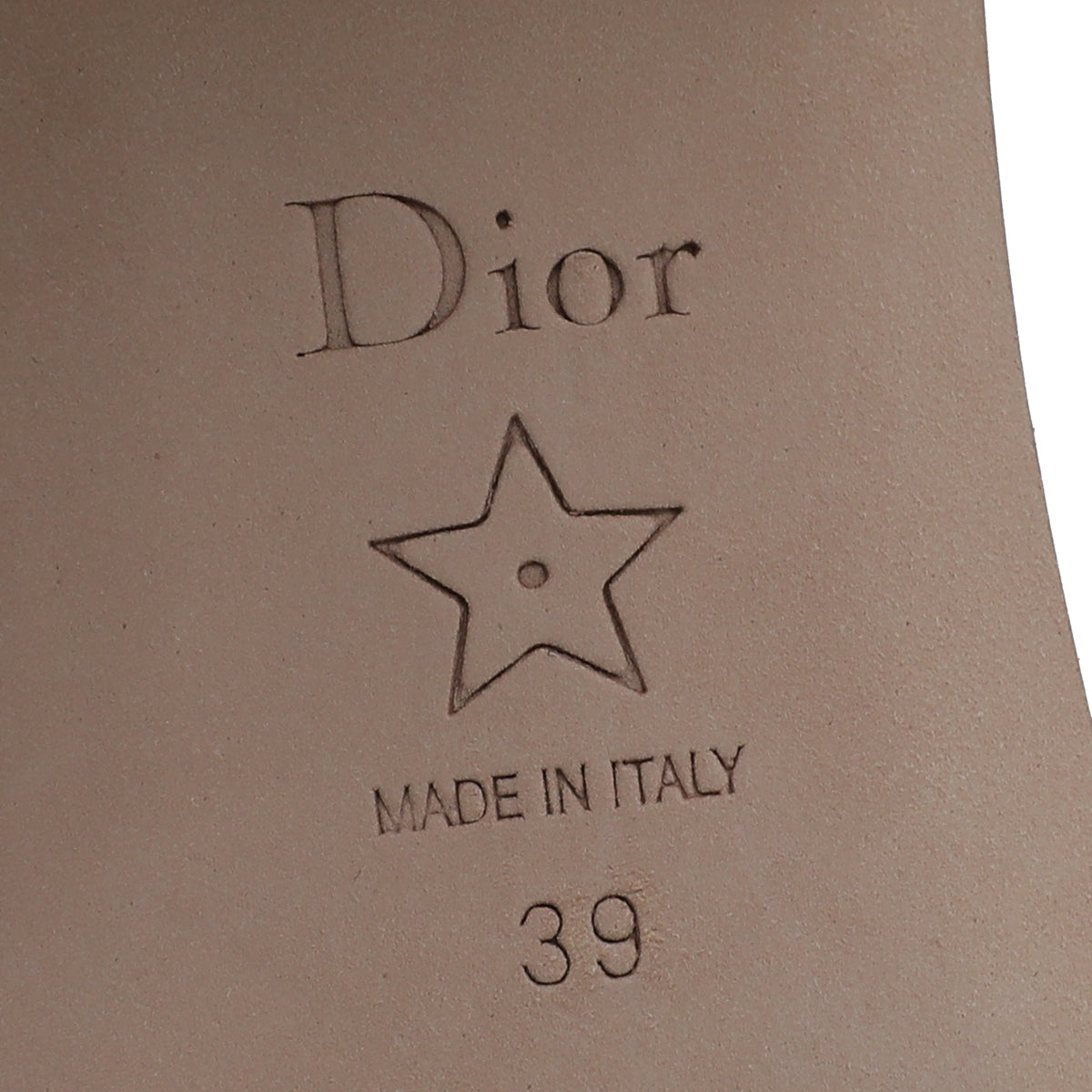 Christian Dior Pink Dway Heeled Mules 39