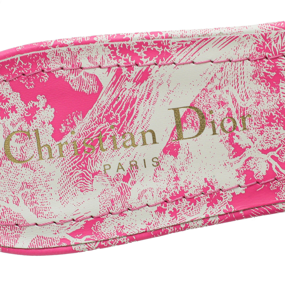 Christian Dior Pink Dway Heeled Mules 39