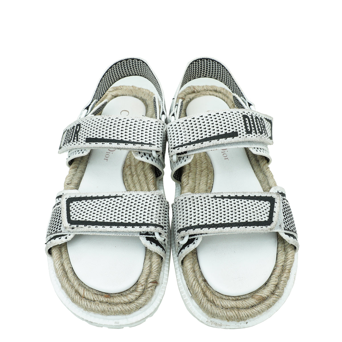 Christian Dior Bicolor DiorAct Technical Mesh Sandal 35