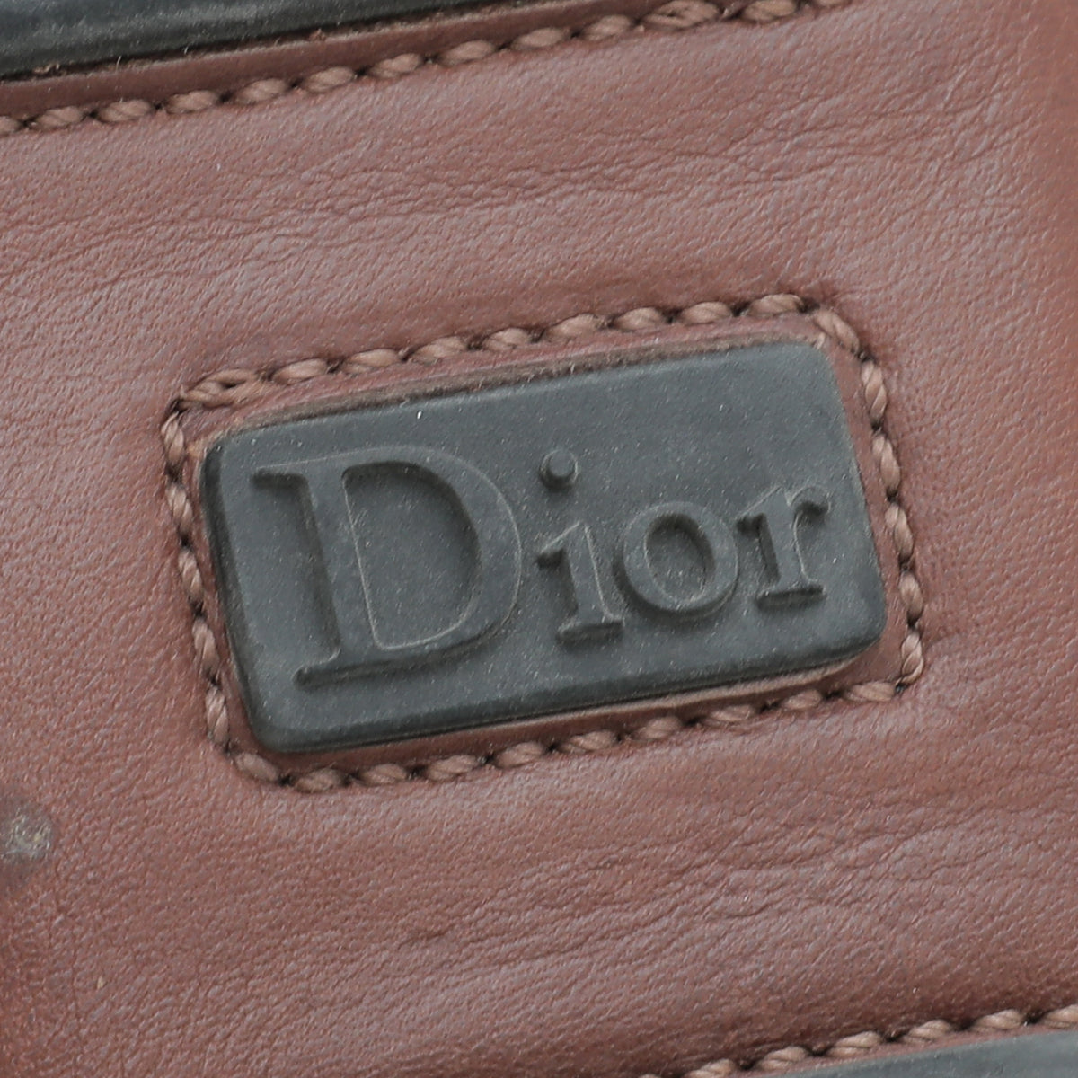 Christian Dior Brown CD Loafers 37