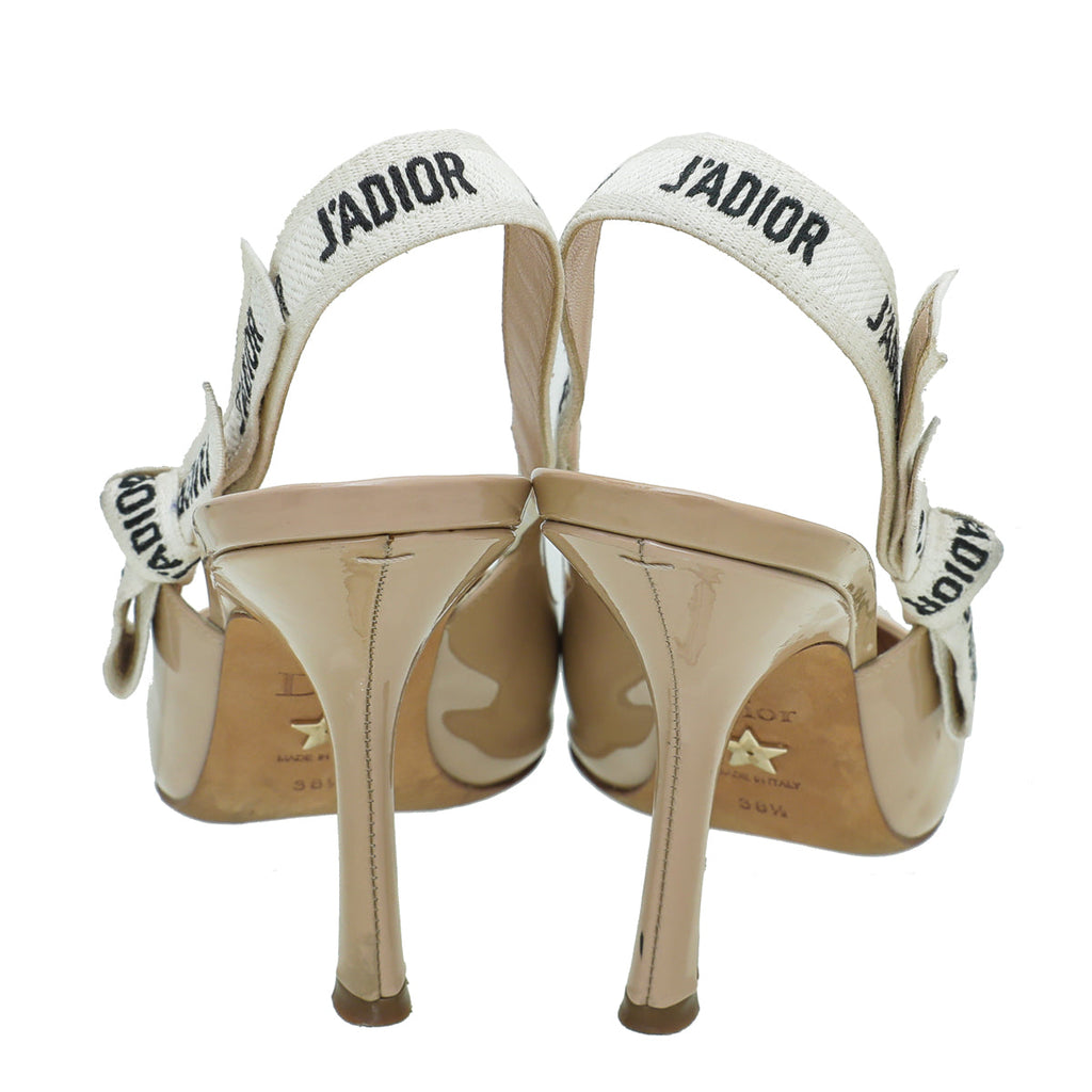 Christian Dior Nude J'adior Slingback Pump 38.5