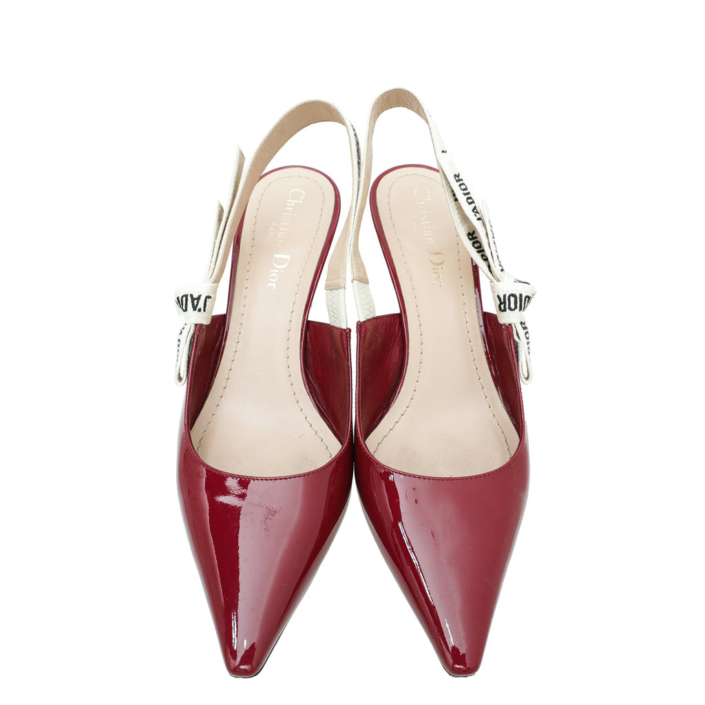 Christian Dior Cerise J'Adior Slingback Pump 38