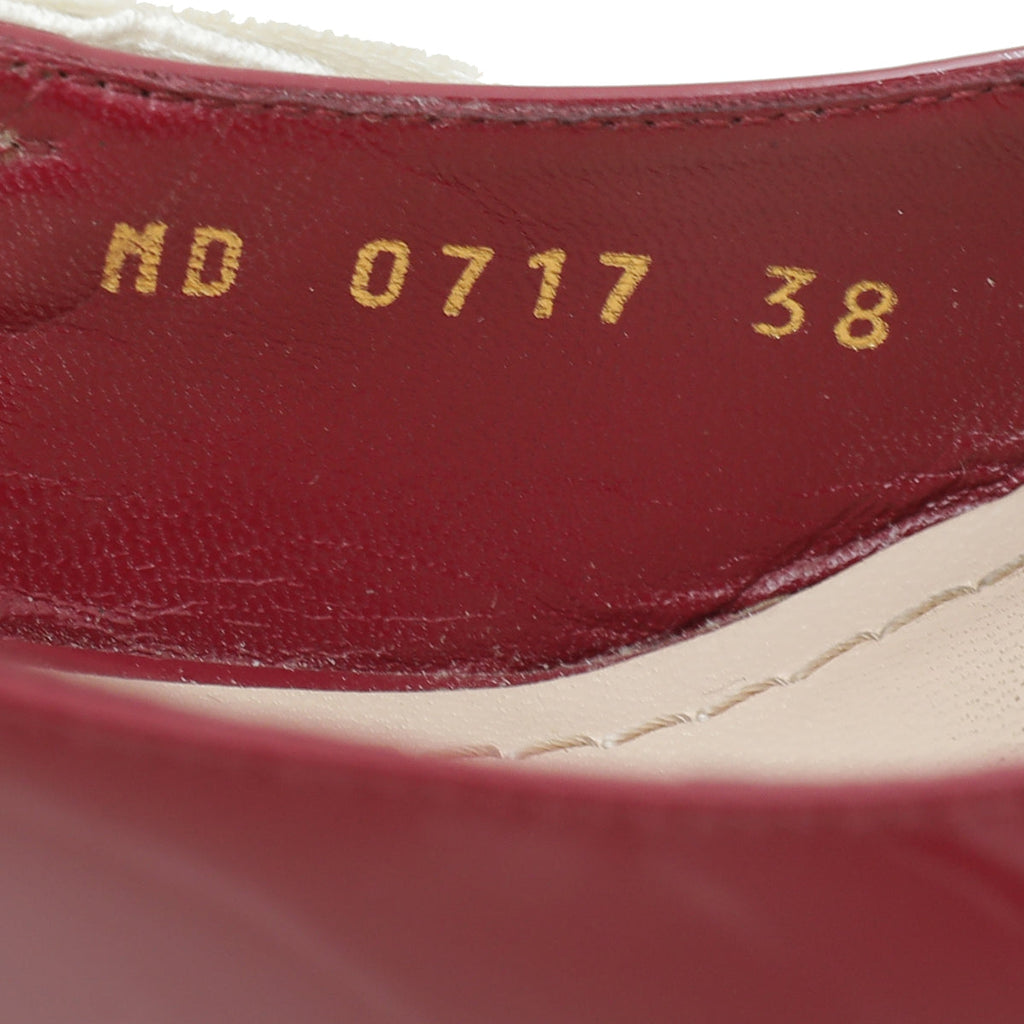Christian Dior Cerise J'Adior Slingback Pump 38