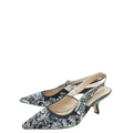 Christian Dior Bicolor J'adior Toile De Jouy Slingback Pump 40