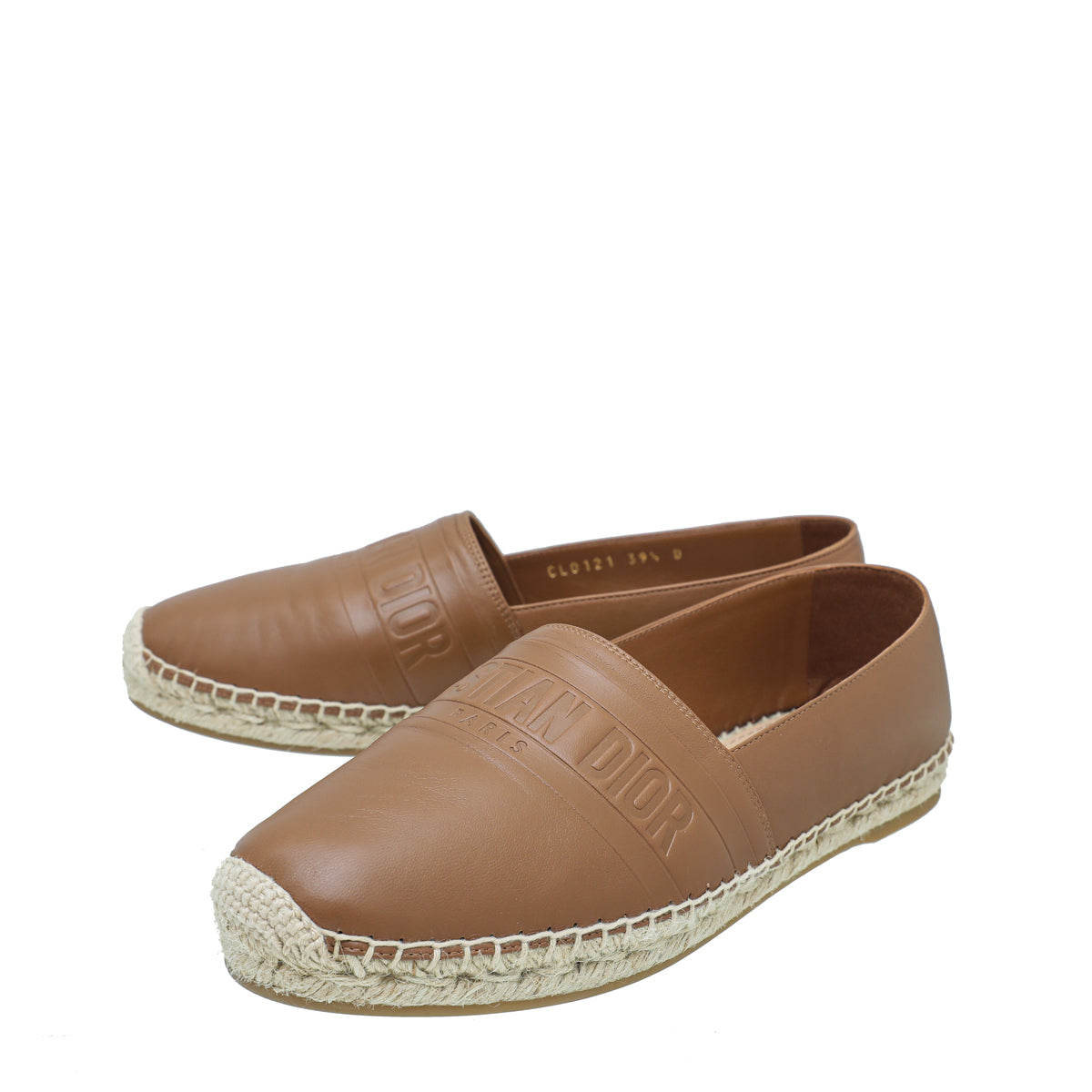 Christian Dior Brown Espadrille 39.5