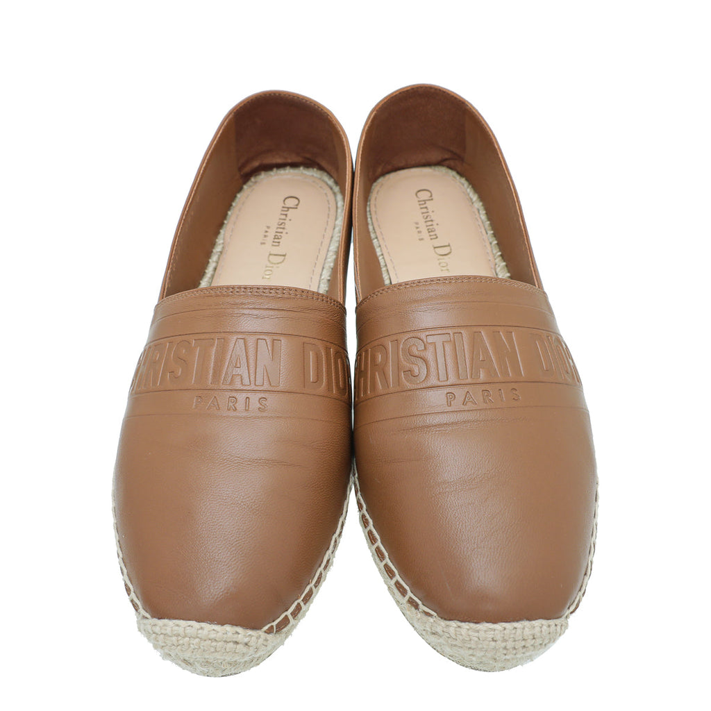 Christian Dior Brown Espadrille 39.5