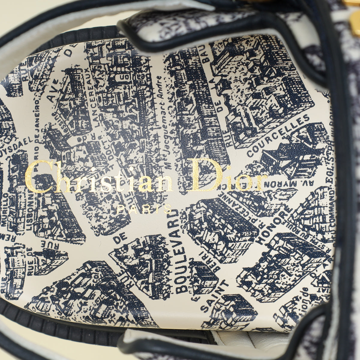 Christian Dior Bicolor Plan De Paris Dioract Sandal 38
