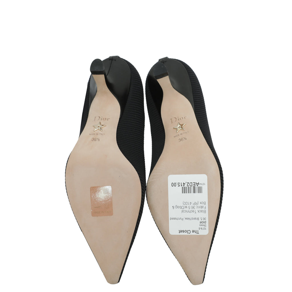 Christian Dior Black J'Adior Pumps 36.5
