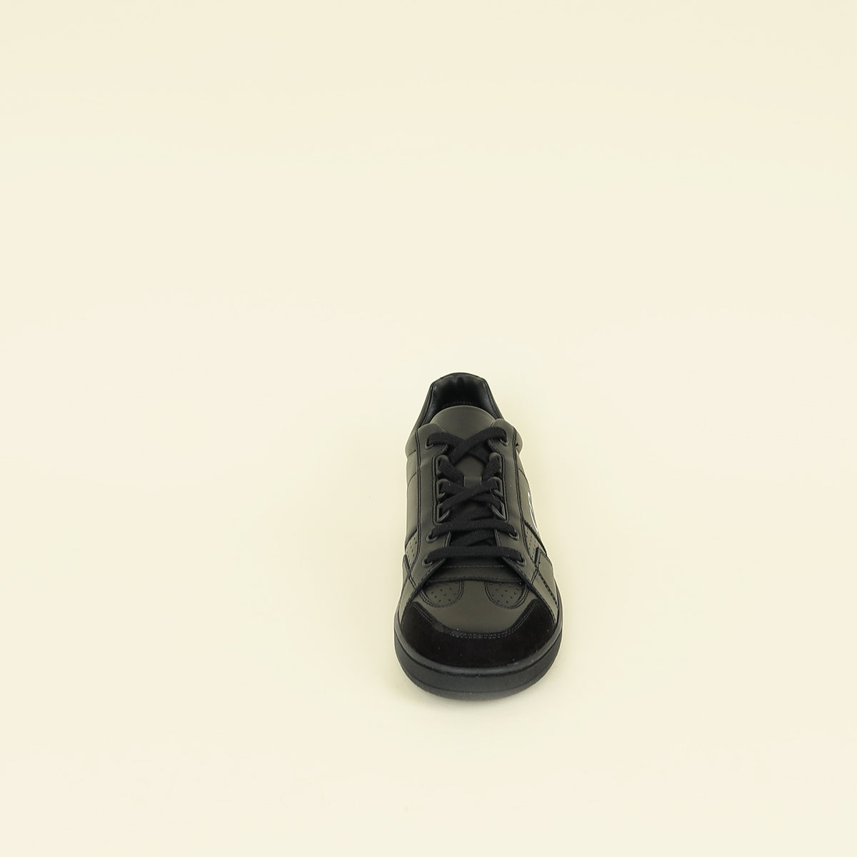 Christian Dior Black CD Lace Up Sneakers 37