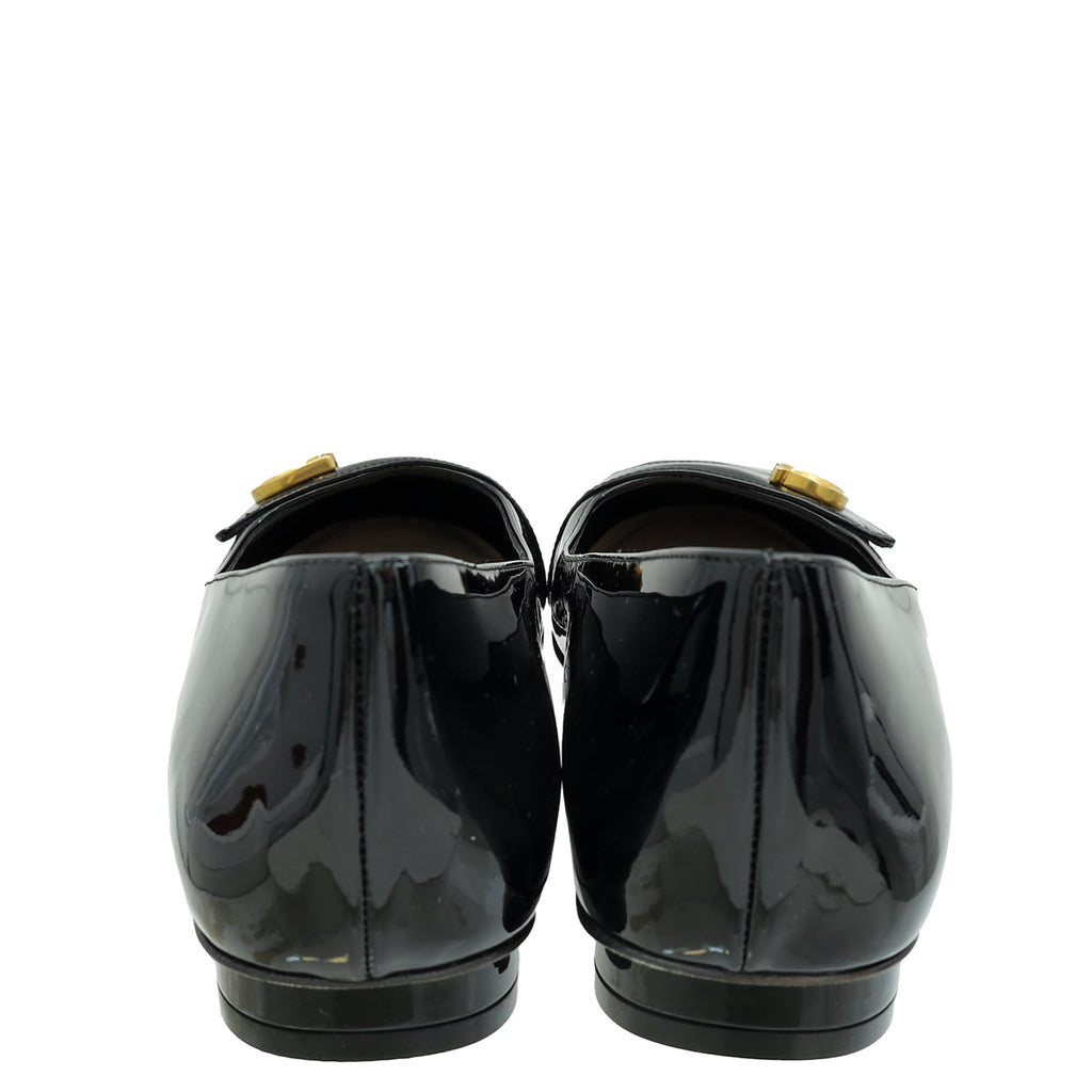 Christian Dior Black C'est Dior Ballet Flats 39.5