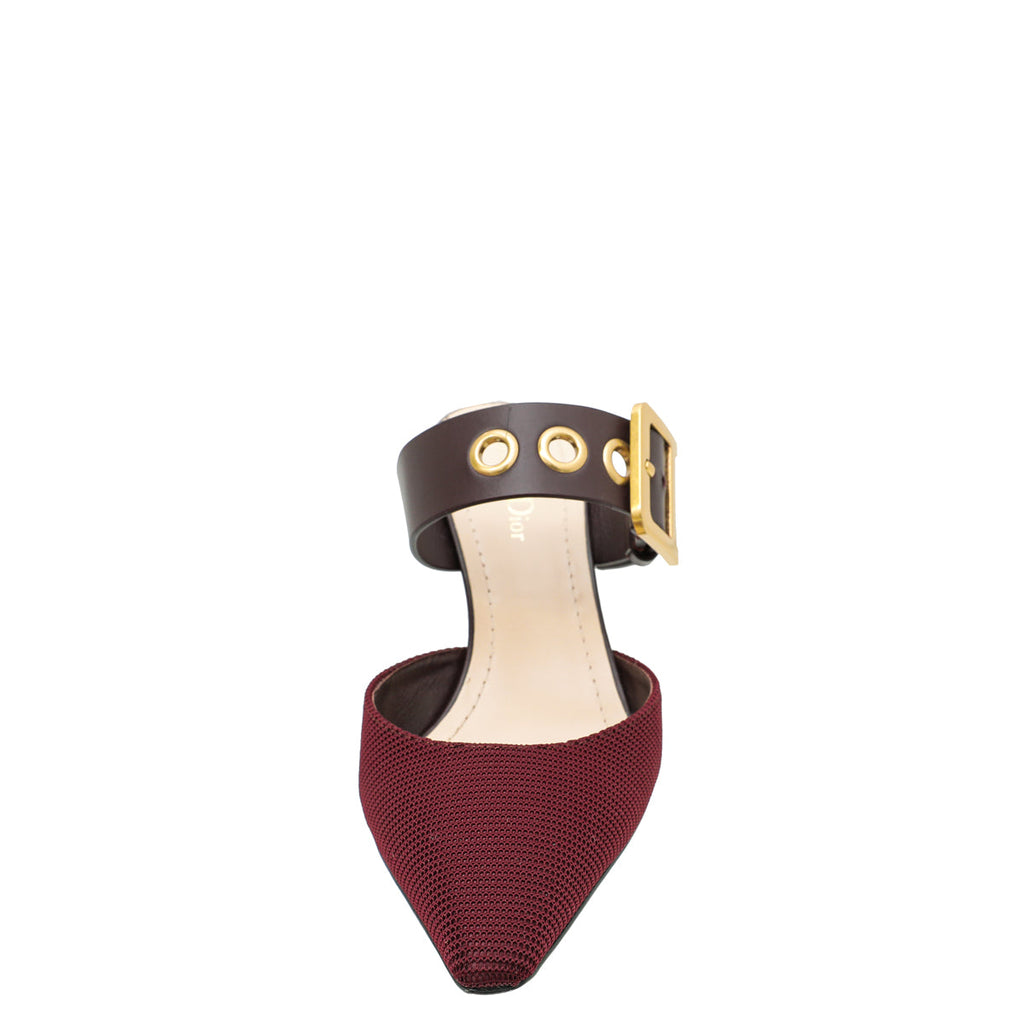 Christian Dior Rouge D-Dior Heeled Mule 39