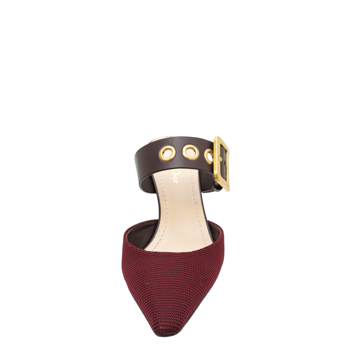 Christian Dior Rouge D-Dior Heeled Mule 39