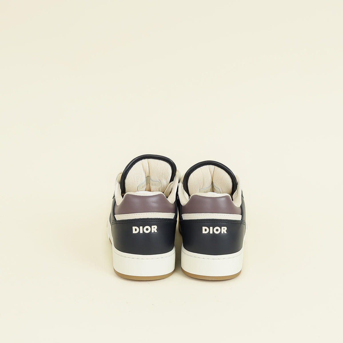 Christian Dior Bicolor Oblique B27 Uptown Low-Top Sneaker 40