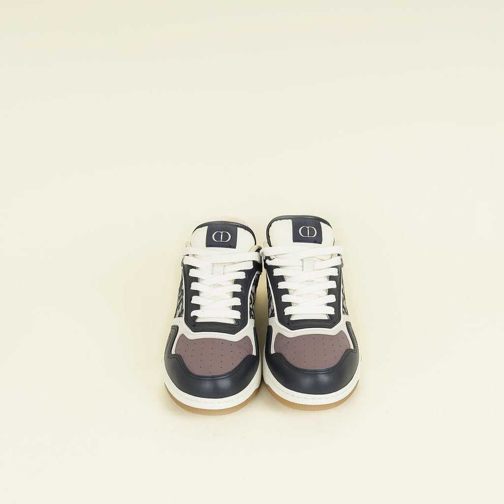 Christian Dior Bicolor Oblique B27 Uptown Low-Top Sneaker 40
